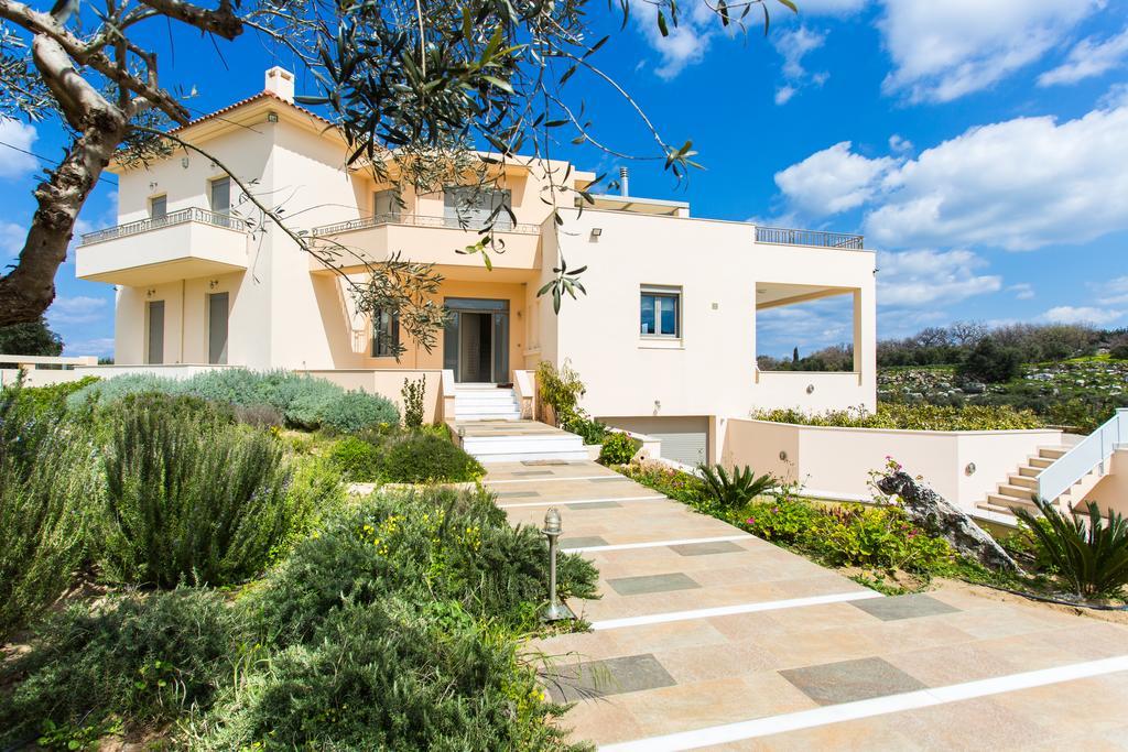 Deluxe Villa Ianthos - Outdoor Hot Tub & Kids Pool Gállos Eksteriør billede