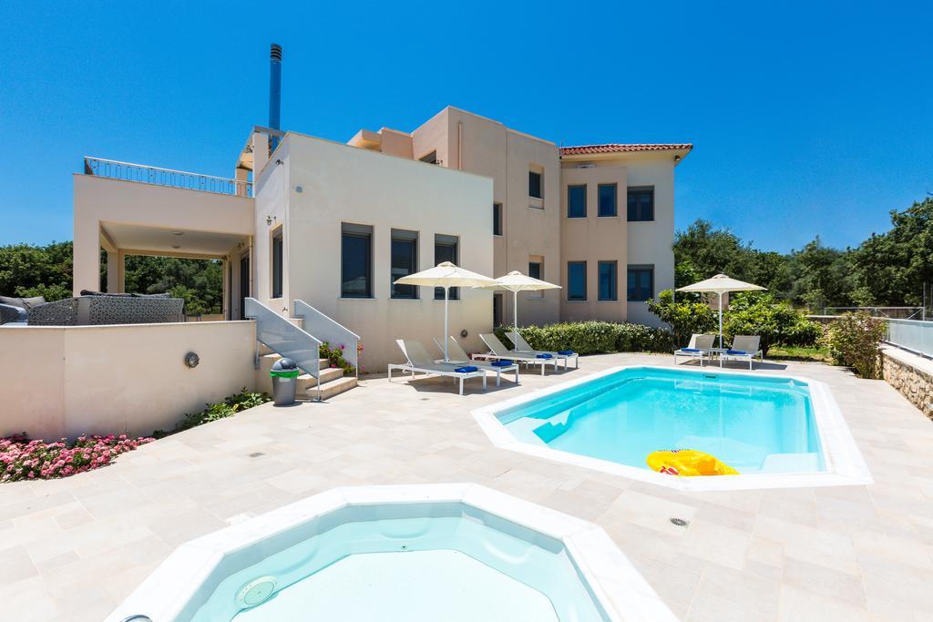 Deluxe Villa Ianthos - Outdoor Hot Tub & Kids Pool Gállos Eksteriør billede