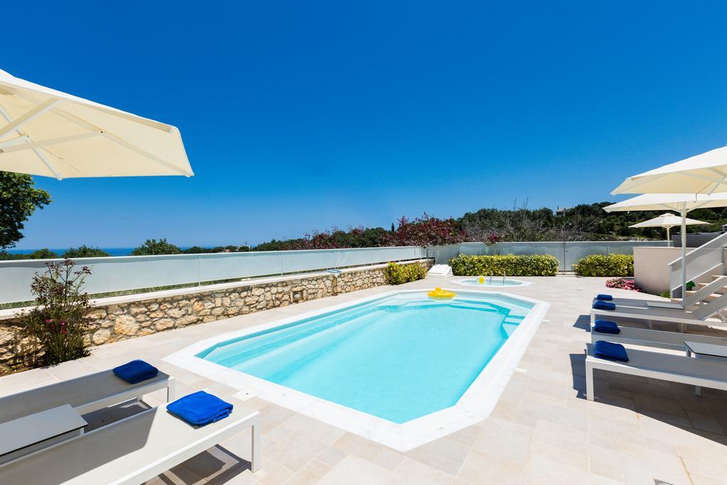 Deluxe Villa Ianthos - Outdoor Hot Tub & Kids Pool Gállos Eksteriør billede